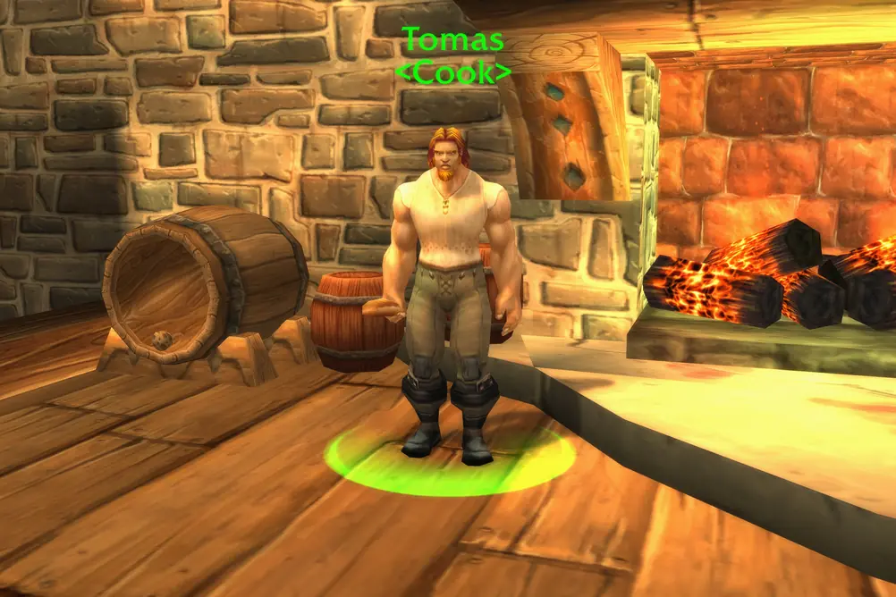 Tomas, Cook in Elwynn Forest (WoW Classic)