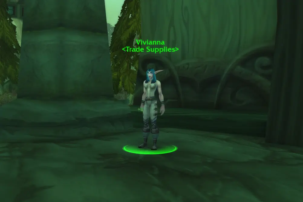 Vivianna, Trade Supplies in Feralas (WoW Classic)