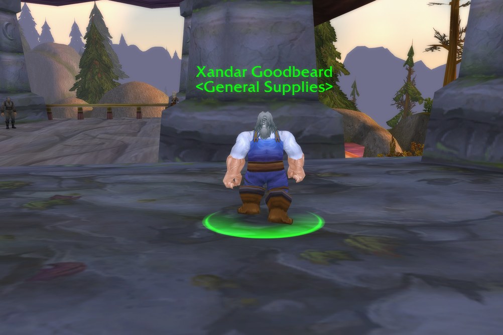 Xandar Goodbeard, General Supplies in Loch Modan (WoW Classic)