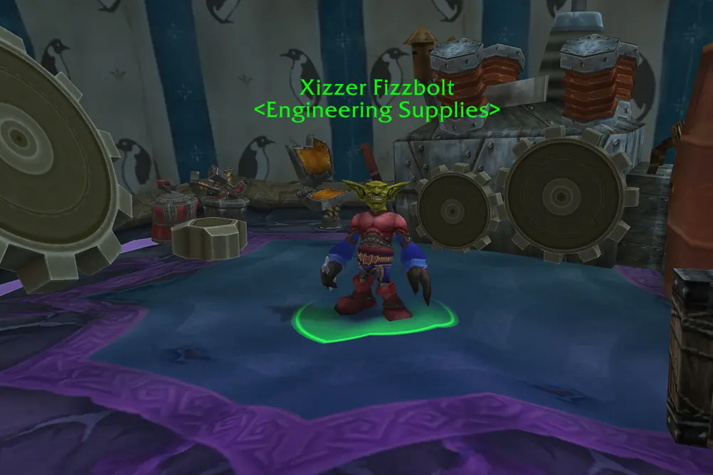 Xizzer Fizzbolt, Engineering Supplies in Winterspring (WoW Classic)