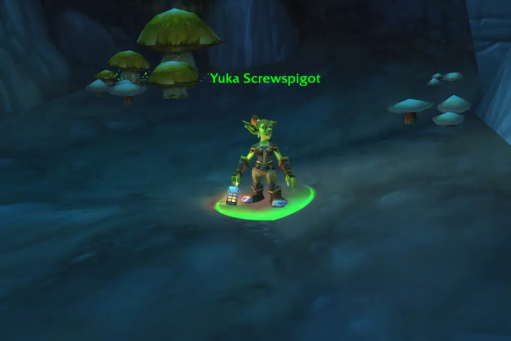 Yuka Screwspigot in Burning Steppes (WoW Classic)