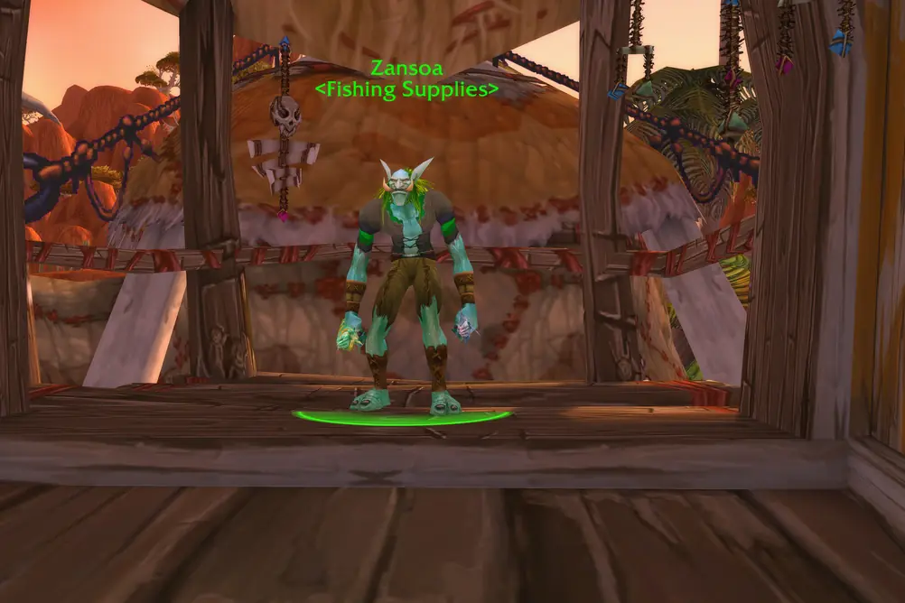 Zansoa, Fishing Supplies in Durotar (WoW Classic)