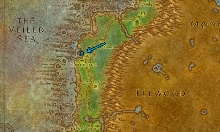 Delfrum Flintbeard location on map