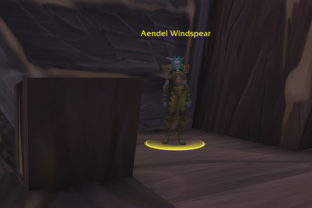 Aendel Windspear in Silithus (WoW Forever)
