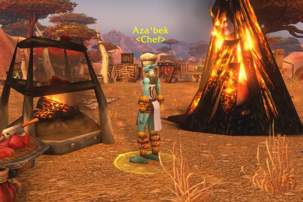 Aza'bek, Chef in The Barrens (WoW Forever)