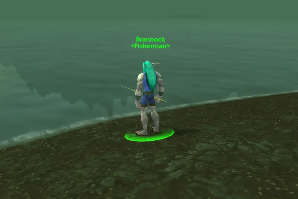 Brannock, Fisherman in Feralas (WoW Forever)