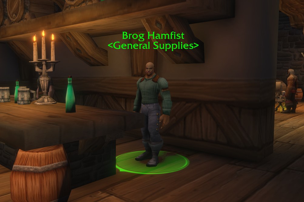Brog Hamfist, General Supplies in Elwynn Forest (WoW Forever)