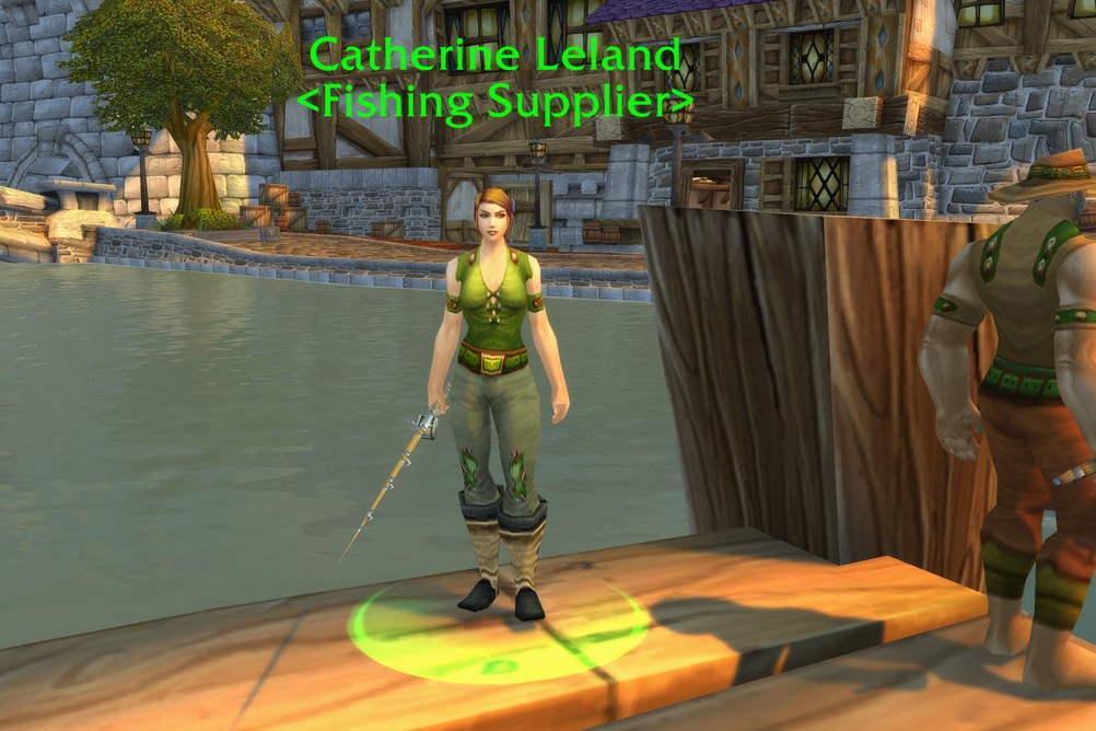 Catherine Leland, Fishing Supplier in Stormwind City (WoW Forever)
