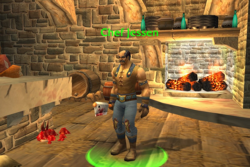 Chef Jessen in Hillsbrad Foothills (WoW Forever)