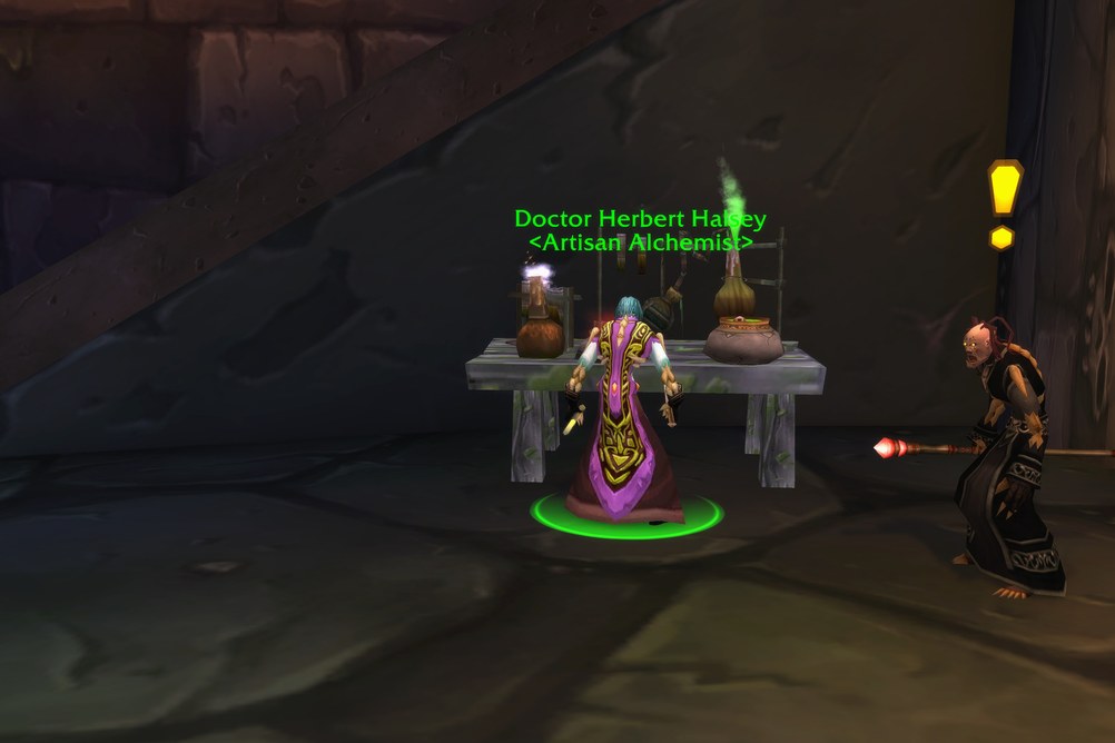 Doctor Herbert Halsey, Artisan Alchemist in Undercity (WoW Forever)