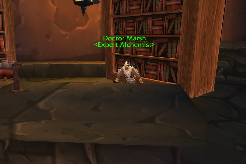 Doctor Marsh, Expert Alchemist in Undercity (WoW Forever)