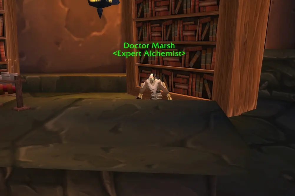 Doctor Marsh, Expert Alchemist in Undercity (WoW Forever)