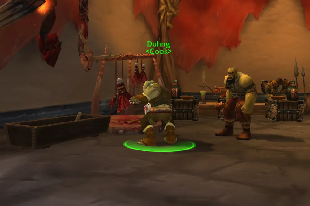 Duhng, Cook in The Barrens (WoW Forever)
