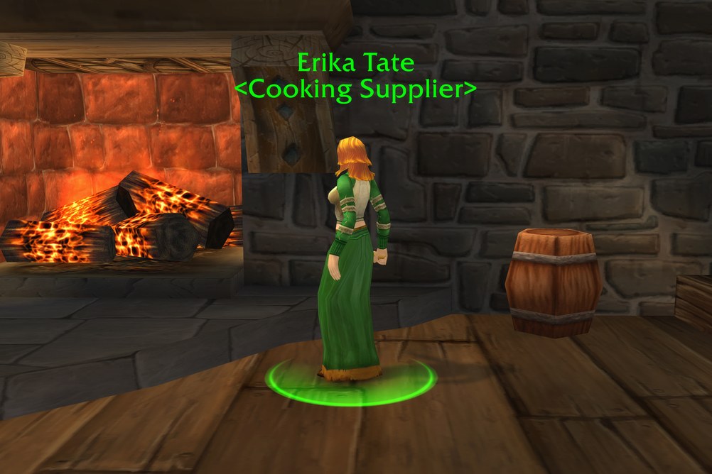 Erika Tate, Cooking Supplier in Stormwind City (WoW Forever)