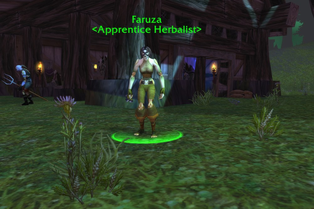 Faruza, Apprentice Herbalist in Tirisfal Glades (WoW Forever)