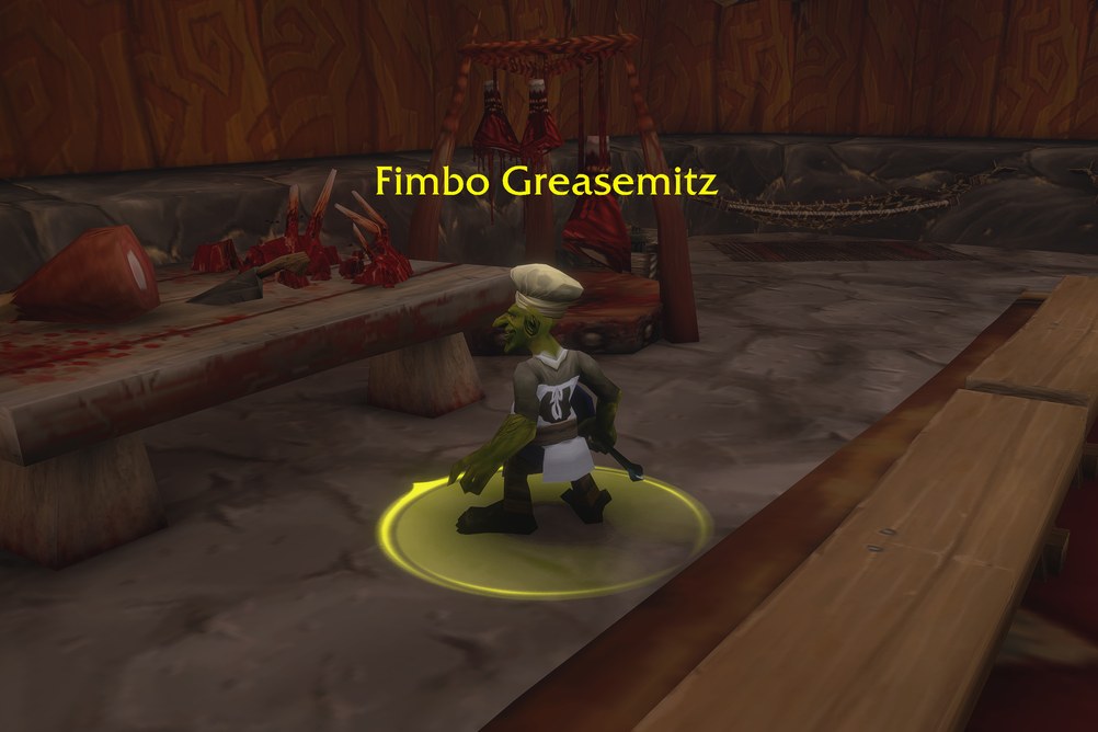Fimbo Greasemitz in Riverglades (WoW Forever)
