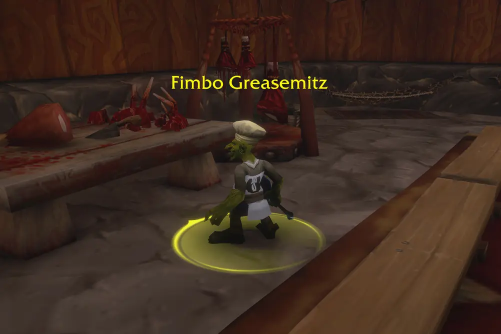 Fimbo Greasemitz in Riverglades (WoW Forever)
