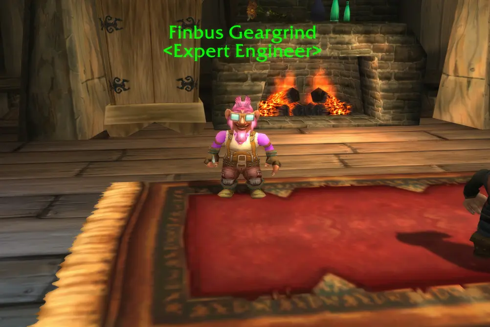 Finbus Geargrind, Expert Engineer in Duskwood (WoW Forever)
