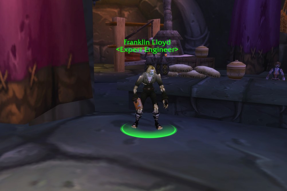 Franklin Lloyd, Expert Engineer in Undercity (WoW Forever)