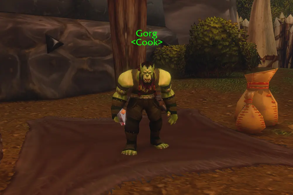 Gorg, Cook in Riverglades (WoW Forever)