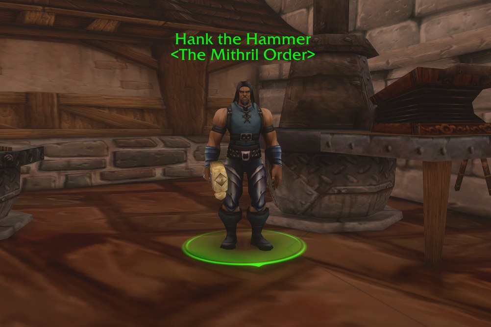 Hank the Hammer, The Mithril Order in Stormwind City (WoW Forever)