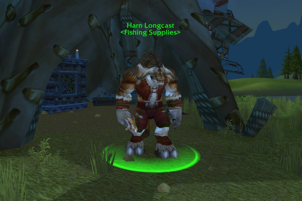 Harn Longcast, Fishing Supplies in Mulgore (WoW Forever)