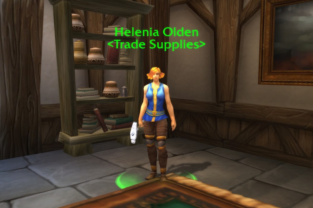 Helenia Olden, Trade Supplies in Dustwallow Marsh (WoW Forever)