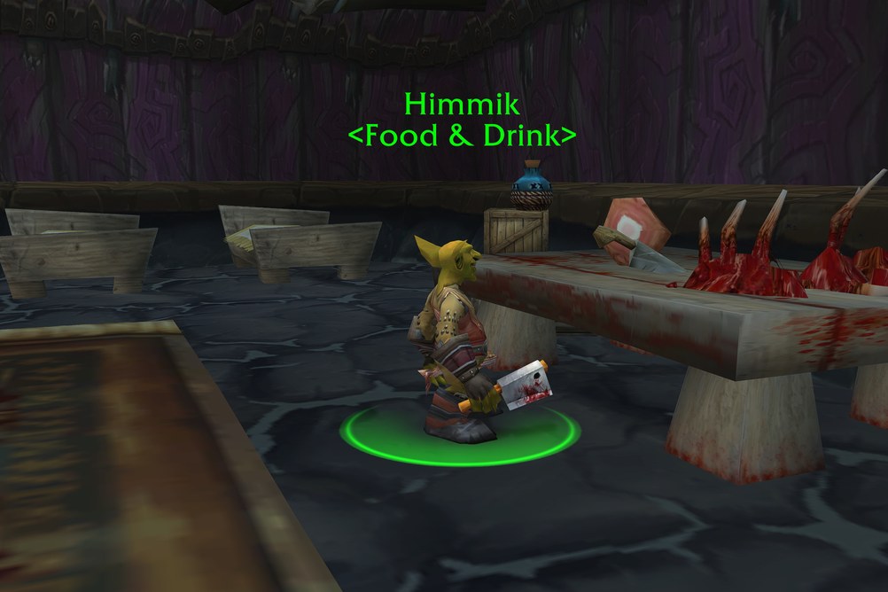 Himmik, Food & Drink in Winterspring (WoW Forever)
