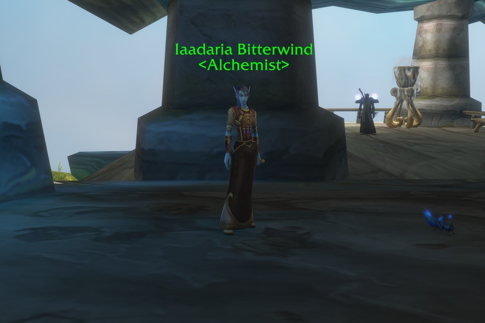 Iaadaria Bitterwind, Alchemist in Zephras Isle (WoW Forever)