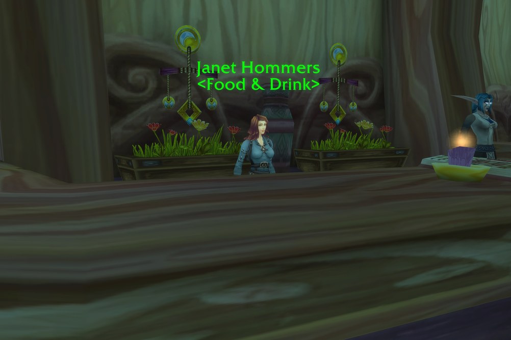 Janet Hommers, Food & Drink in Desolace (WoW Forever)