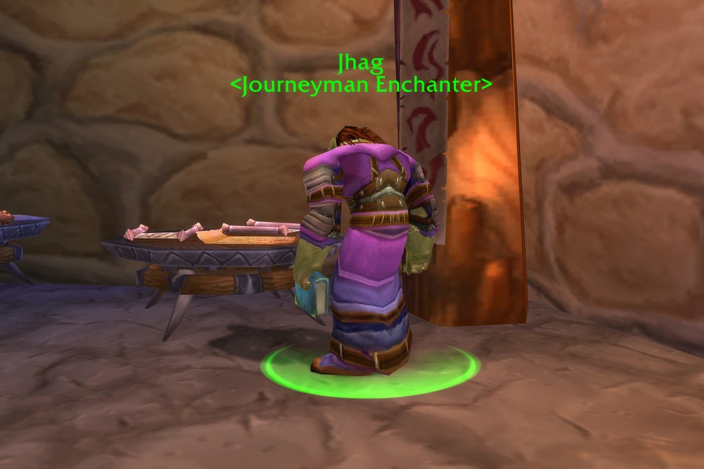 Jhag, Journeyman Enchanter in Orgrimmar (WoW Forever)