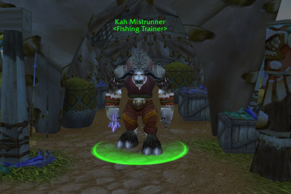 Kah Mistrunner, Fishing Trainer in Thunder Bluff (WoW Forever)