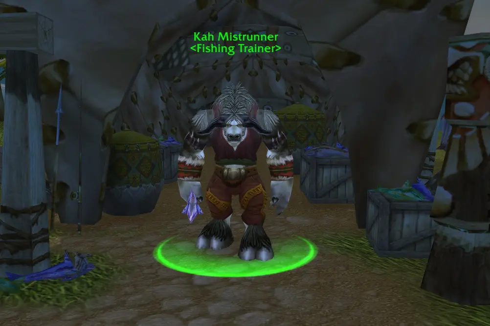 Kah Mistrunner, Fishing Trainer in Thunder Bluff (WoW Forever)