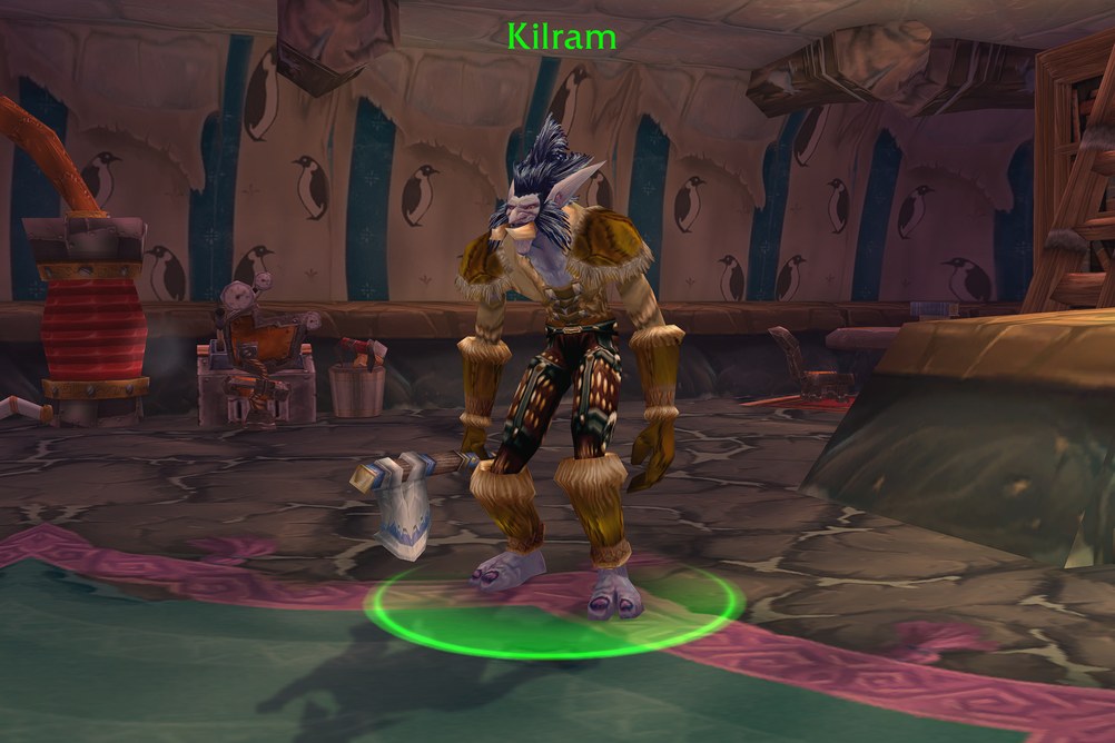 Kilram, Master Axesmith in Winterspring (WoW Forever)