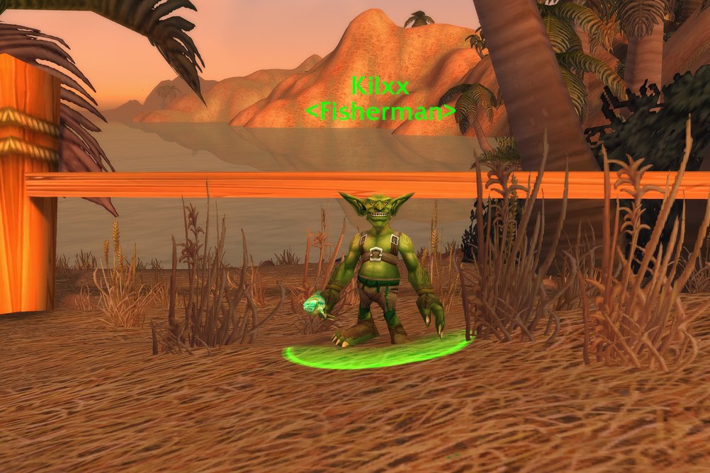 Kilxx, Fisherman in The Barrens (WoW Forever)