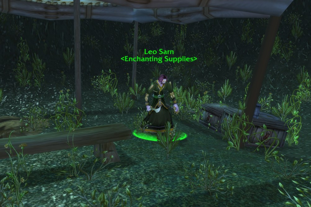 Leo Sarn, Enchanting Supplies in Silverpine Forest (WoW Forever)