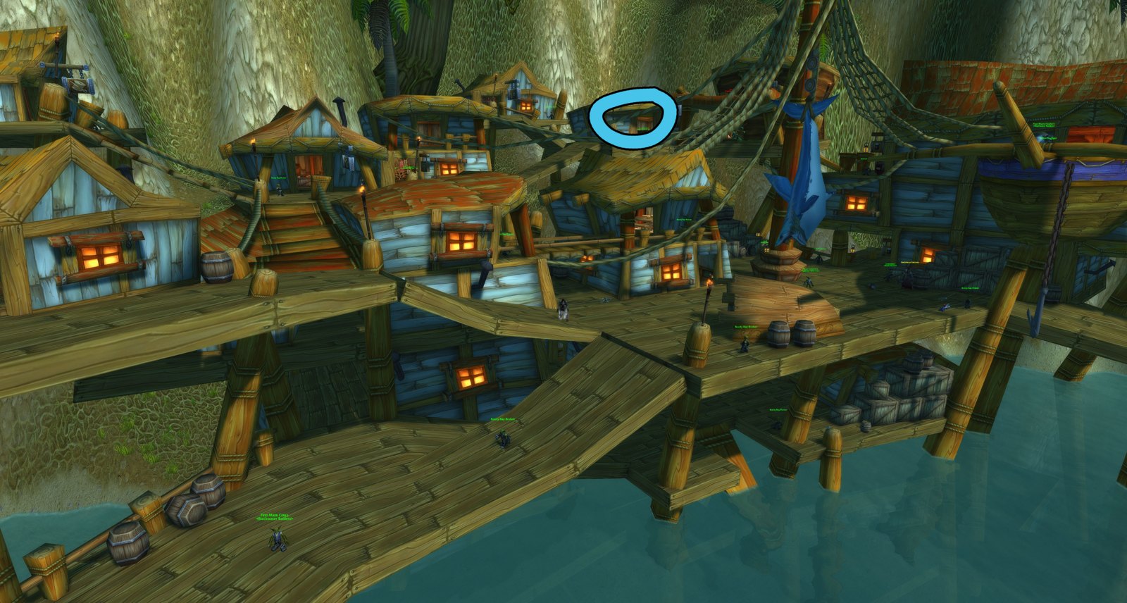 Where to find Flora Silverwind in Stranglethorn Vale, marked picture