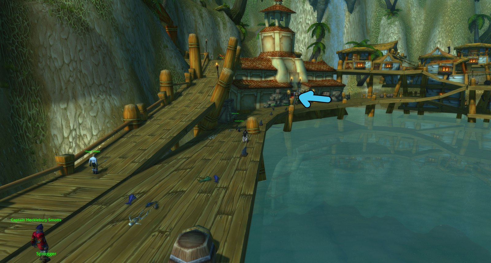 Where to find Narkk in Stranglethorn Vale, marked picture