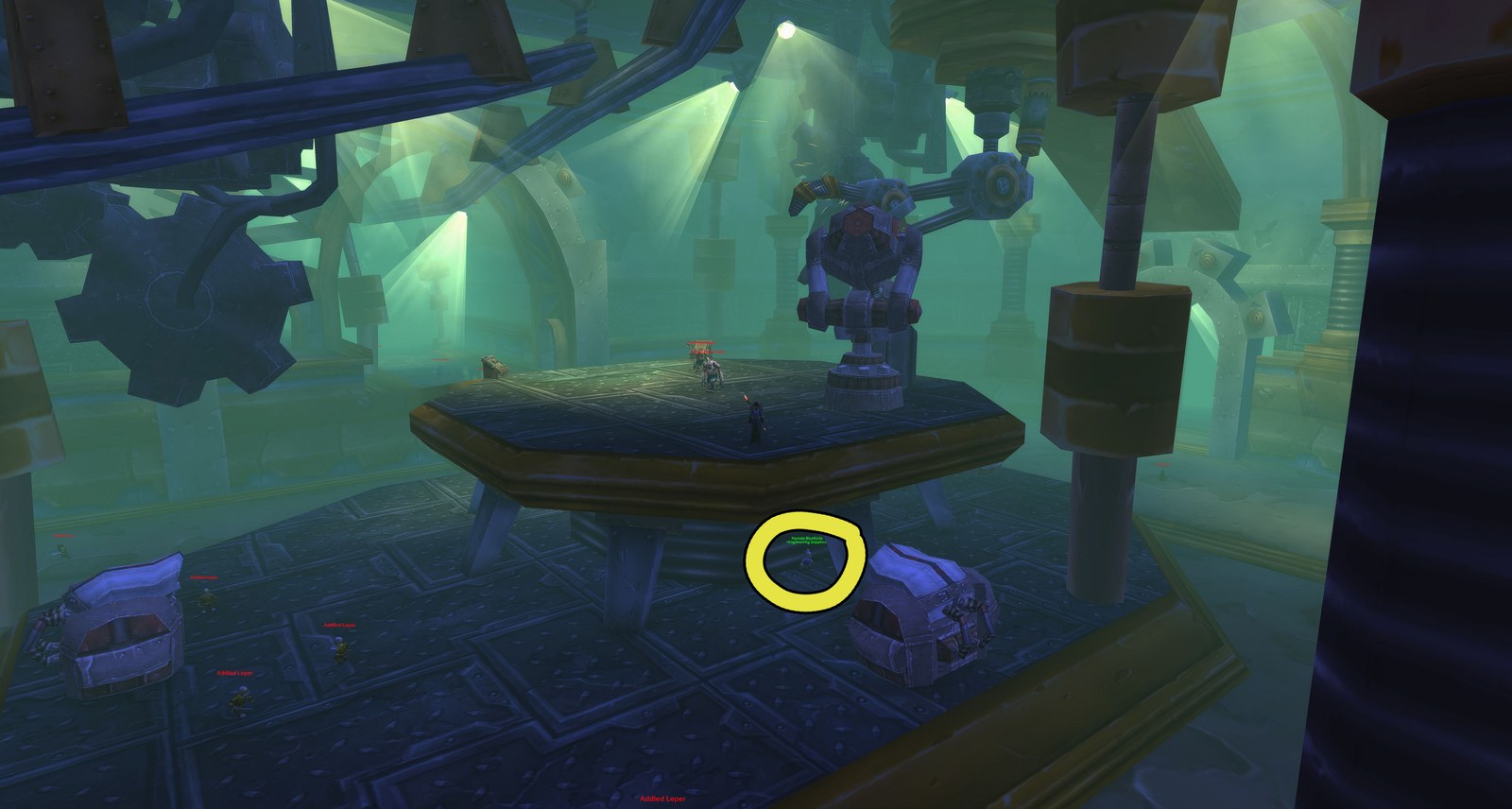 Where to find Namdo Bizzfizzle in Dun Morogh, marked picture