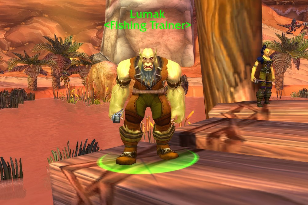 Lumak, Fishing Trainer in Orgrimmar (WoW Forever)