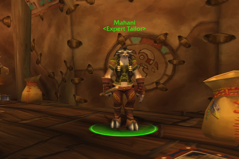 Mahani, Expert Tailor in The Barrens (WoW Forever)