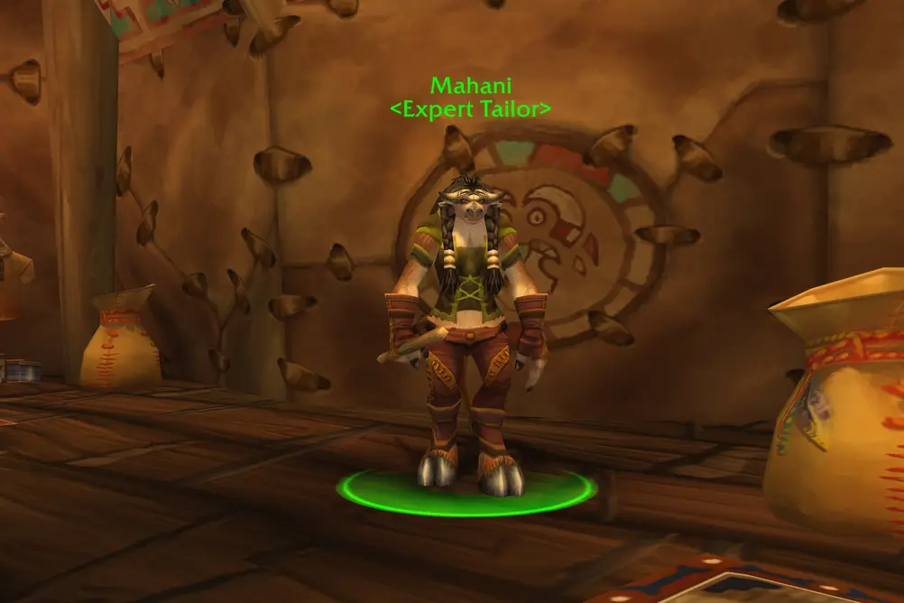 Mahani, Expert Tailor in The Barrens (WoW Forever)