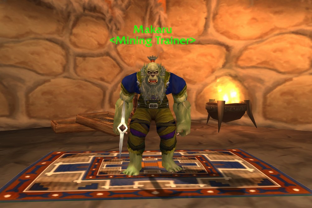 Makaru, Mining Trainer in Orgrimmar (WoW Forever)