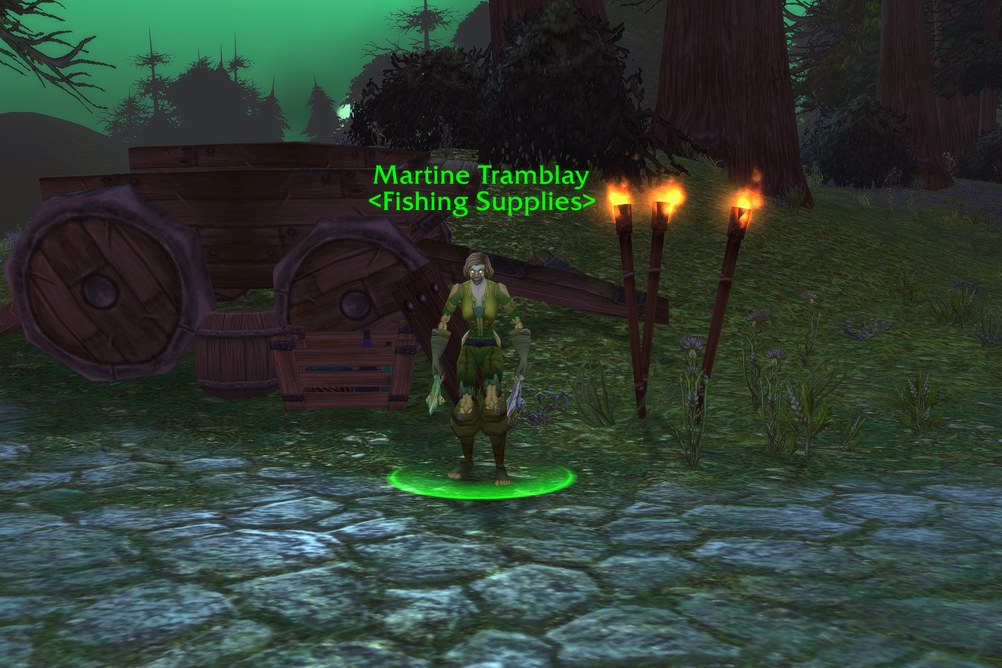 Martine Tramblay, Fishing Supplies in Tirisfal Glades (WoW Forever)