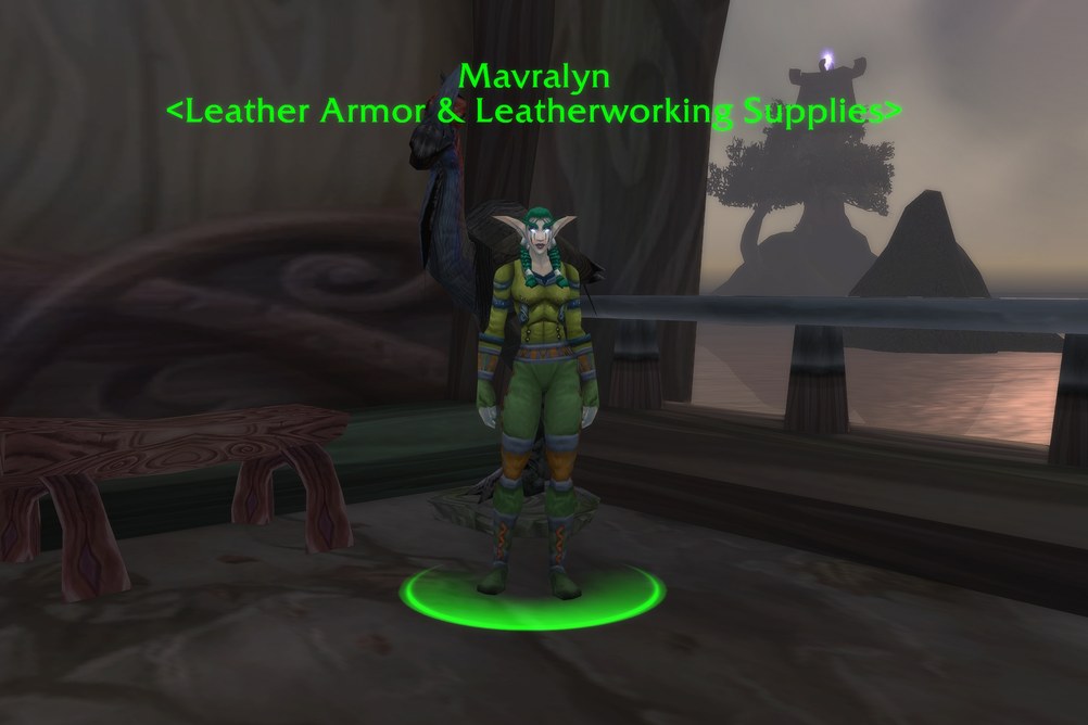 Mavralyn, Leather Armor & Leatherworking Supplies in Darkshore (WoW Forever)