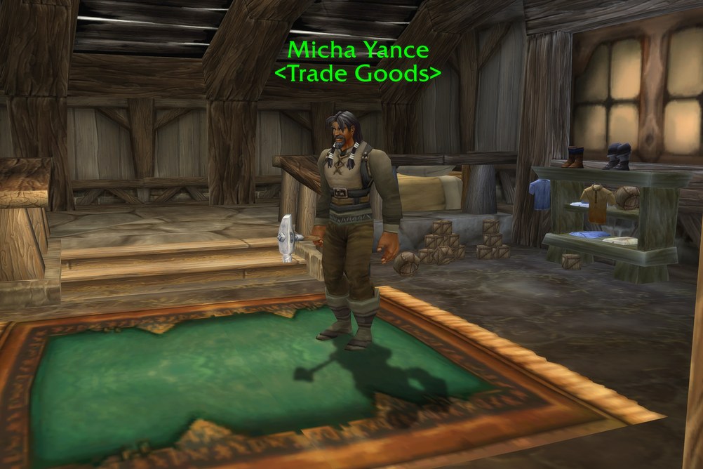 Micha Yance, Trade Goods in Hillsbrad Foothills (WoW Forever)