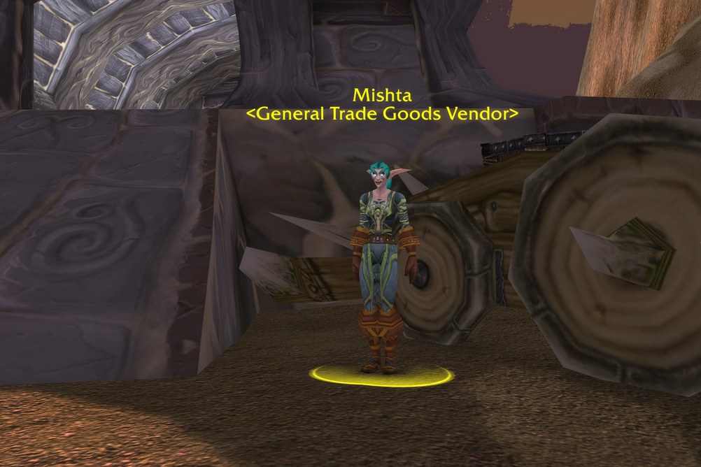 Mishta, General Trade Goods Vendor in Silithus (WoW Forever)