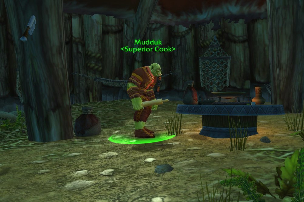 Mudduk, Superior Cook in Stranglethorn Vale (WoW Forever)