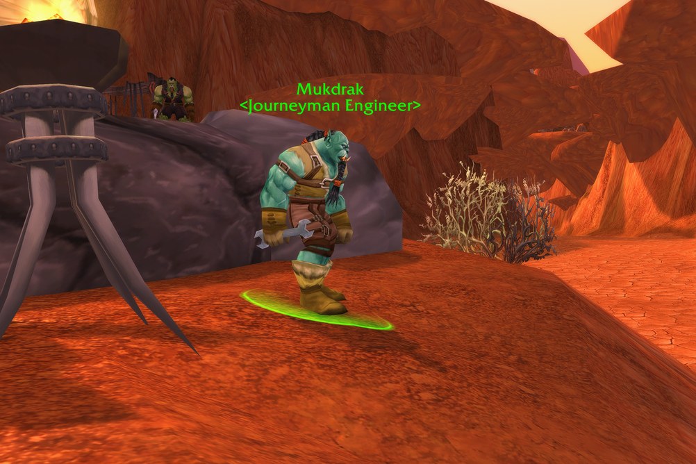 Mukdrak, Journeyman Engineer in Durotar (WoW Forever)