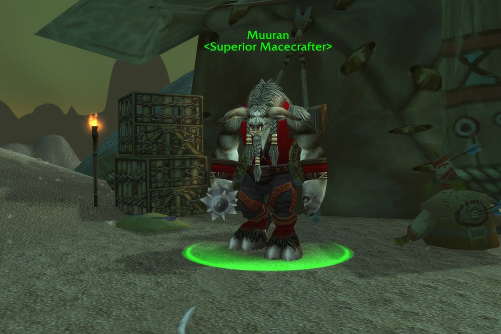 Muuran, Superior Macecrafter in Desolace (WoW Forever)